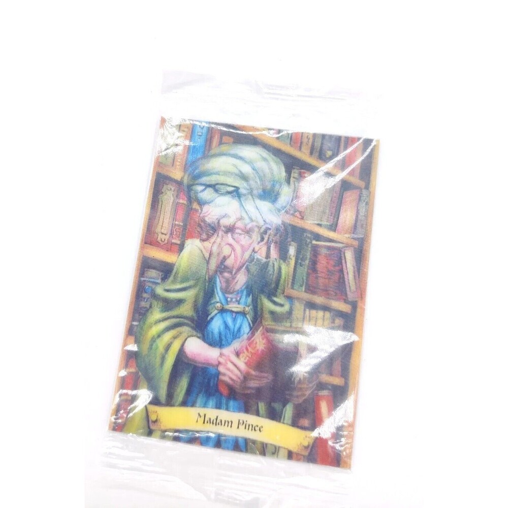 Harry Potter Chocolate Frog Cards Illustrated Holographic “Madame Pince" NEW!